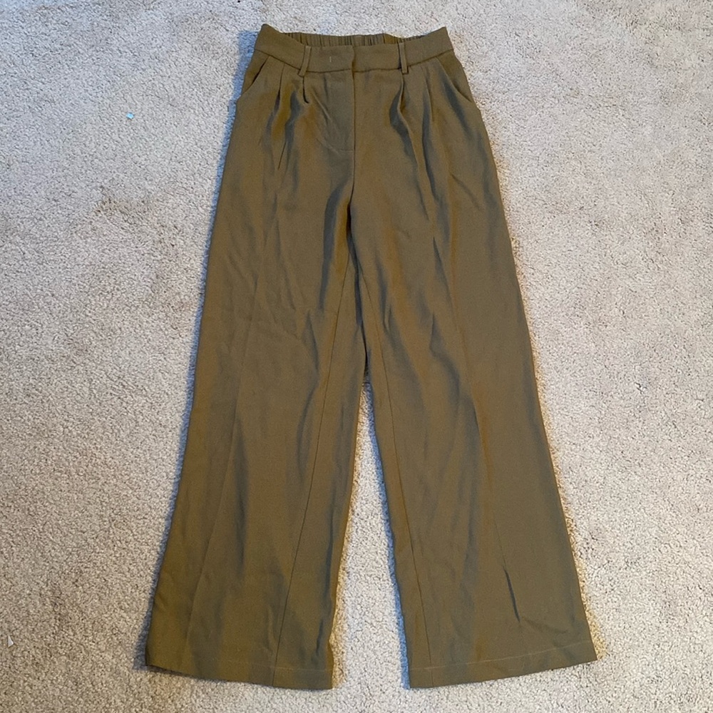 Tan women’s dress trousers